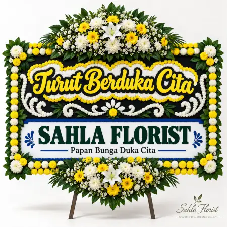 Papan Bunga Duka Intan Jaya